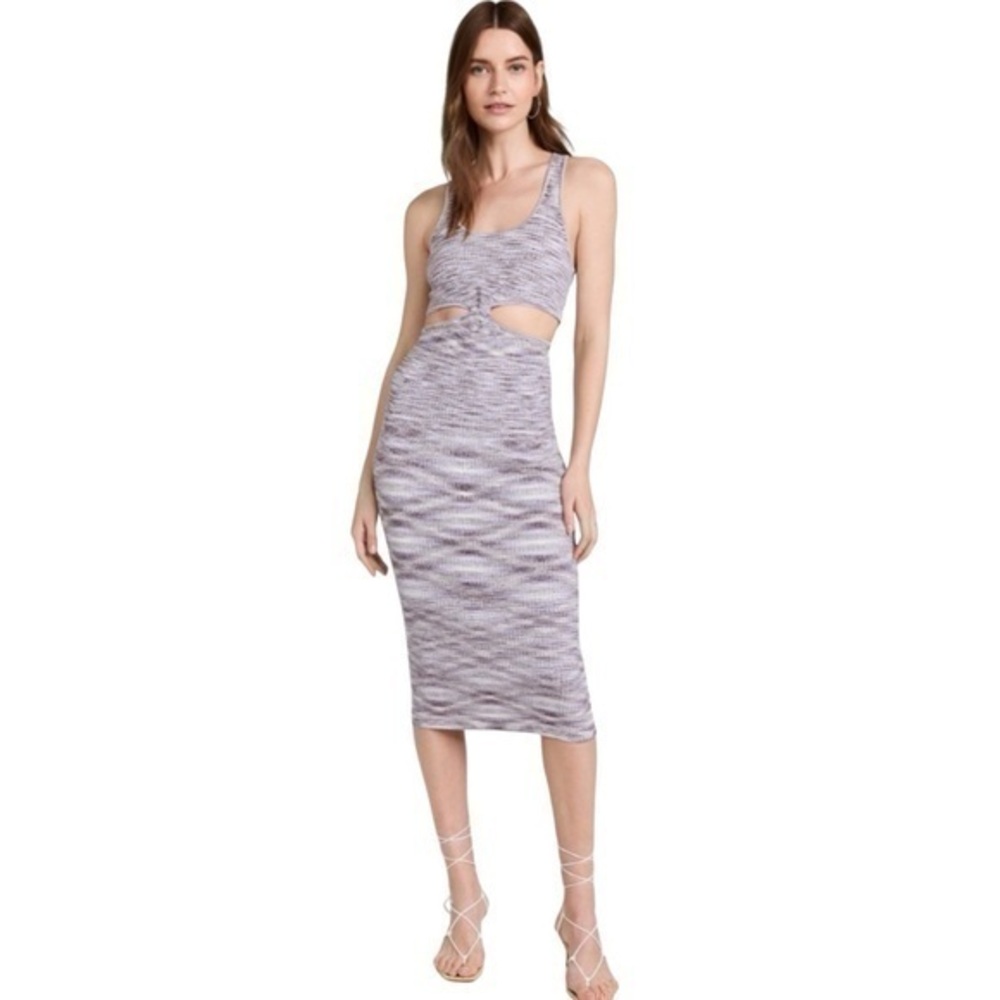 Jonathan Simkhai Colleen Compact Space Dye Tank Midi Dress 💕